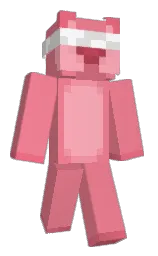 mauvelous and deep blush Minecraft skin — Classic model — first worn by kevonor123