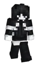 white and woodsmoke Minecraft skin — Slim model — first worn by Pogzhsd2