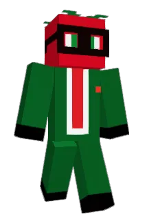 157Tomate Minecraft avatar full body