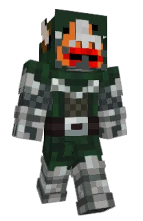 Front of Minecraft skin