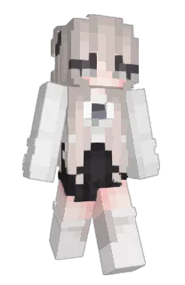 Front of Klarp's skin