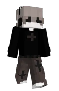 Front of Pinkuira's skin