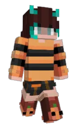 tamarind and cocoa bean Minecraft skin — Slim model