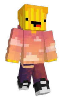 Front of Minecraft skin