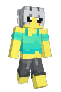 15A012 Minecraft avatar full body