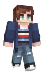 3lmersglu3's Minecraft skin wearing the Pan cape