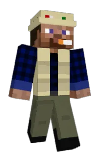 Front of Nicky's skin