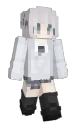 Slim Minecraft skin