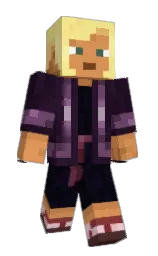 pcharu's Minecraft skin wearing the Yearn cape