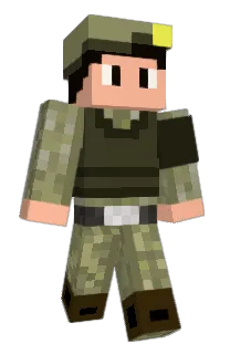 Front of Minecraft skin