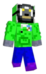 EnderEmory's Minecraft skin wearing the Migrator cape