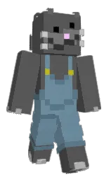 ChuckFillmore's Minecraft skin wearing the 15th Anniversary cape