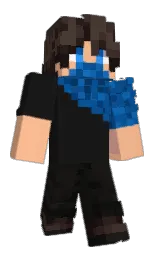 cod gray and rose bud Minecraft skin — Classic model — first worn by Kapii_i