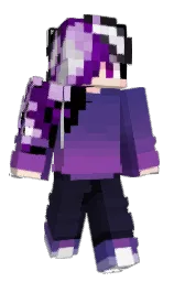 black and mirage Minecraft skin — Classic model