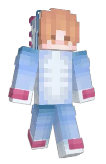 Front of WorthyFire's skin