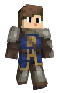 Front of Minecraft skin
