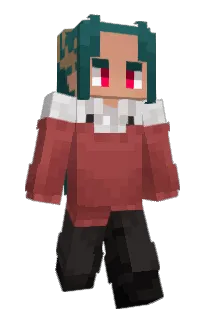 Front of Caelystic's skin