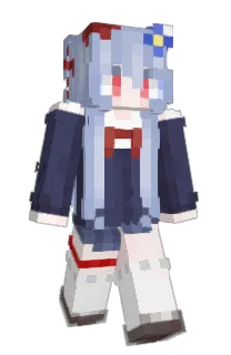 Front of La3La's skin