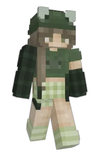 Front of KikiDieSeegurke's skin