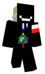 Adrianos8063's Minecraft skin wearing the Pan cape