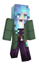 Slim Minecraft skin
