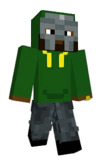 Front of Minecraft skin