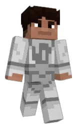 CrisPlaysMC's Minecraft skin wearing the Home cape