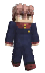 CruelKarl's Minecraft skin wearing the Pan cape