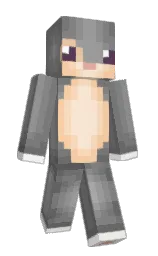 gray and boulder Minecraft skin — Slim model — first worn by Eliman245