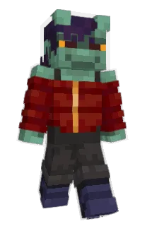 Front of Monozari's skin