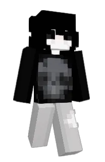 Front of Milkaaw's skin