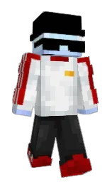 black and wild sand Minecraft skin — Classic model