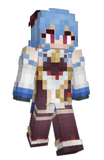 Front of Minecraft skin