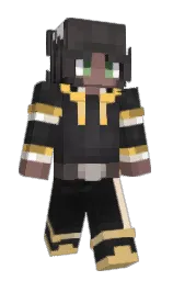 harvest gold and sand dune Minecraft skin — Slim model — first worn by Ravasah