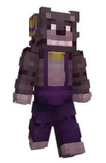 Front of HuskDusk's skin