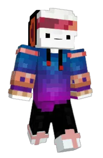 Front of EndiGamer's skin