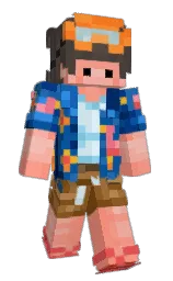 Slim Minecraft skin