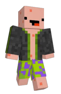 Front of Bowel_Bleeder's skin
