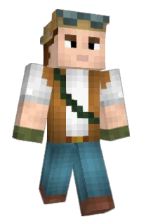 Front of Yorb's skin