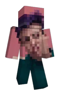 Front of Iogano's skin