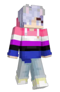 Front of 1700pak's skin