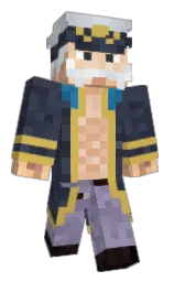 SillyBillyKid's Minecraft skin wearing the Pan cape