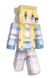 Front of HoneyCraving's skin