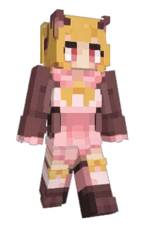 Front of Celaine's skin