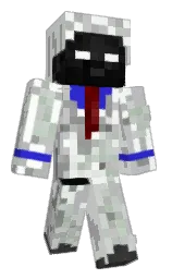 sugar cane and french gray Minecraft skin — Classic model