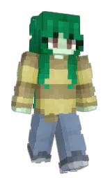 black and salem Minecraft skin — Slim model — first worn by PeerPressure_