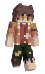 twine and grain brown Minecraft skin — Slim model — first worn by ovtee