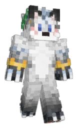 mercury and silver Minecraft skin — Classic model