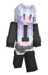 Front of dumkitty's skin