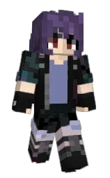 cod gray and mulled wine Minecraft skin — Slim model — first worn by NA_M1